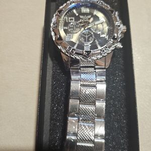 Knight Silver Chronograph Watch